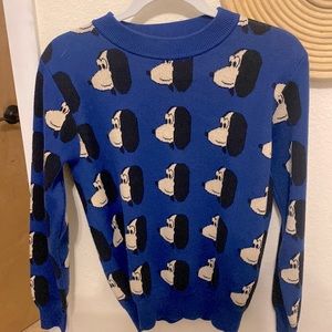 Bobo Choses - Doggie Print Jacquard Sweater (S)